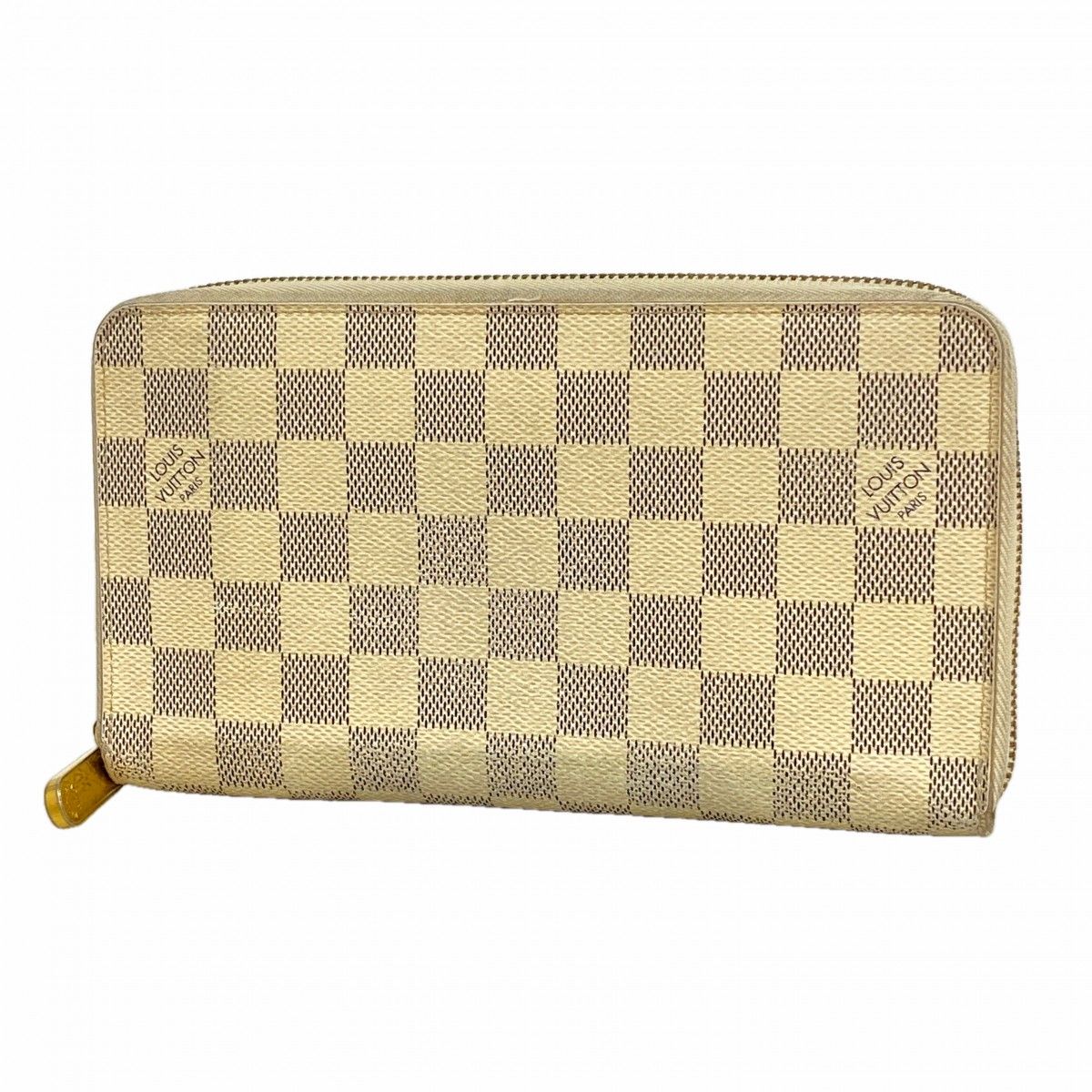 Louis Vuitton Wallet Damier Azur Zippy Organizer White