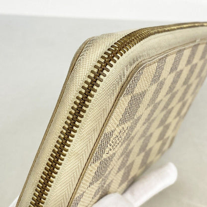 Louis Vuitton Wallet Damier Azur Zippy Organizer White — view 6