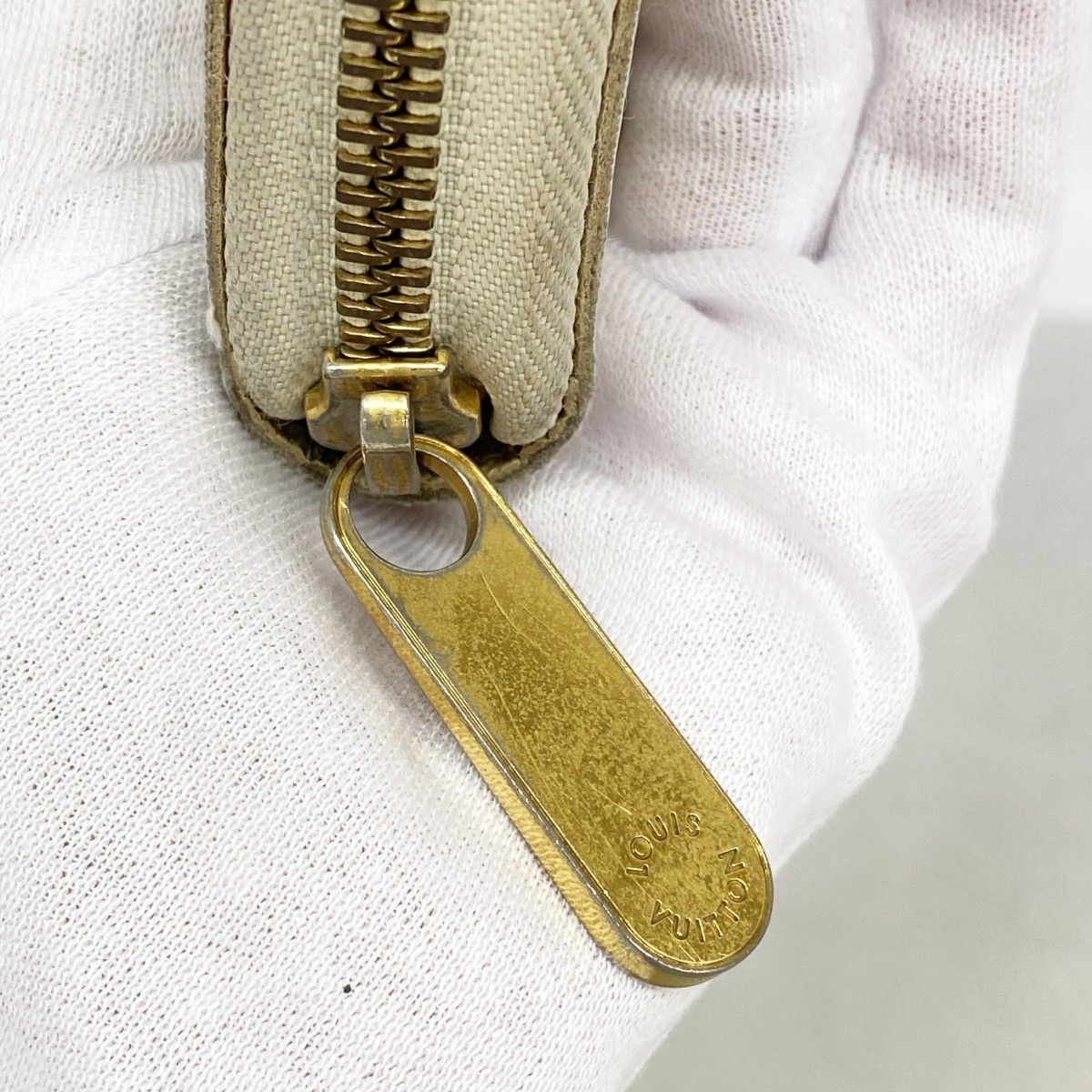 Louis Vuitton Wallet Damier Azur Zippy Organizer White — view 7