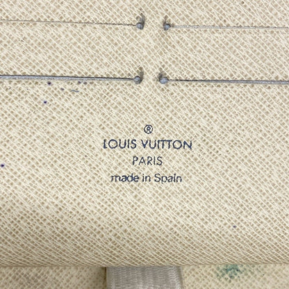 Louis Vuitton Wallet Damier Azur Zippy Organizer White — view 4