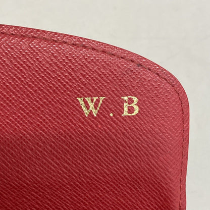 Louis Vuitton Wallet Damier Portefeuille Emily Ebene Rouge — view 5