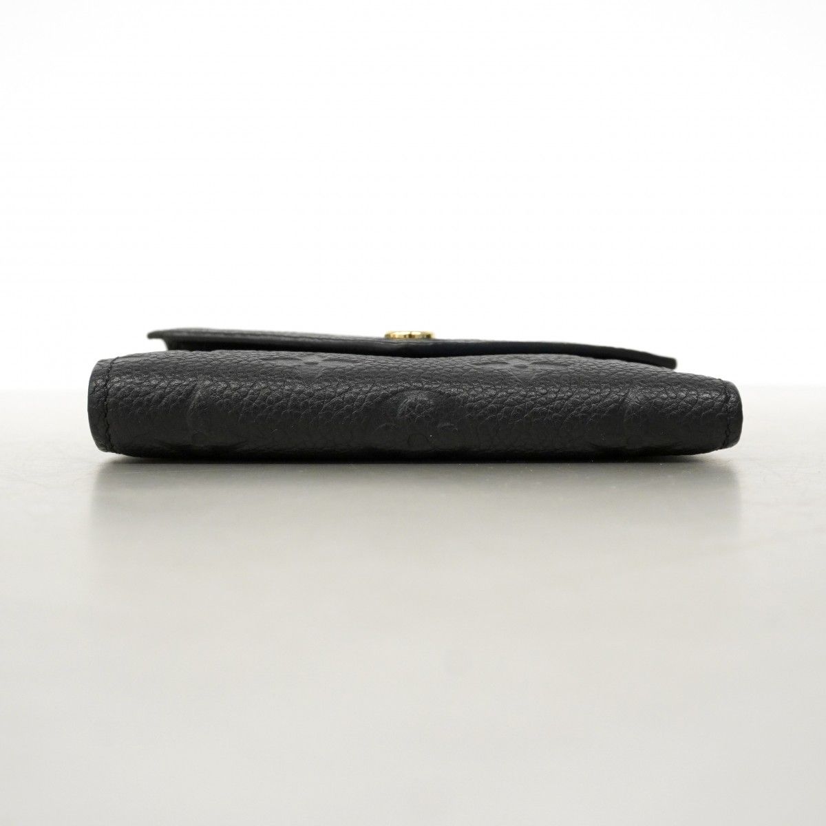 Louis Vuitton Trifold Wallet Monogram Empreinte Portefeuille Victorine Noir — view 3