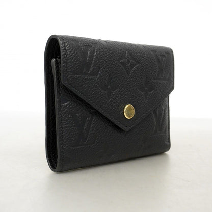 Louis Vuitton Trifold Wallet Monogram Empreinte Portefeuille Victorine Noir — view 2