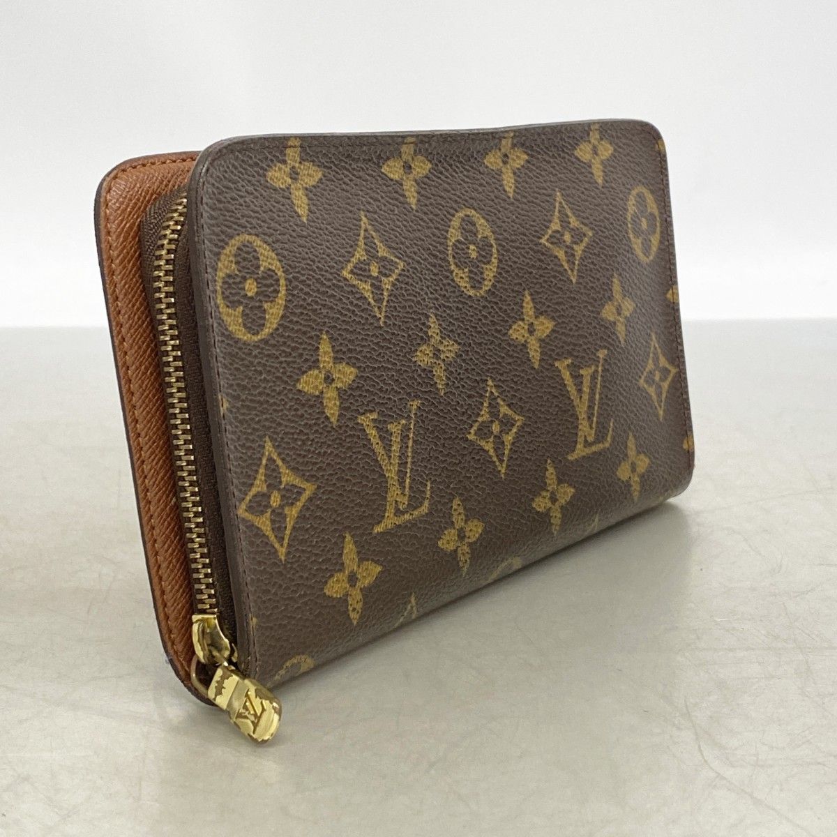 Louis Vuitton Wallet Monogram Porte-Monnaie Gip Brown — view 2