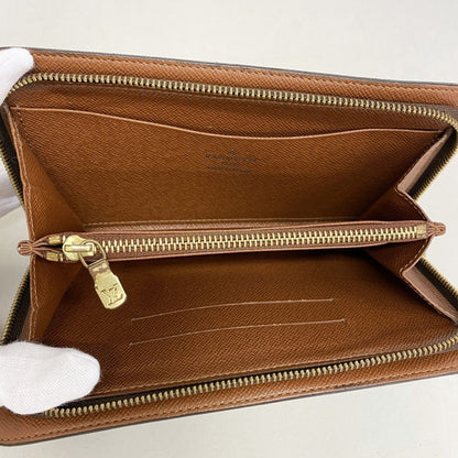 Louis Vuitton Wallet Monogram Porte-Monnaie Gip Brown — view 3