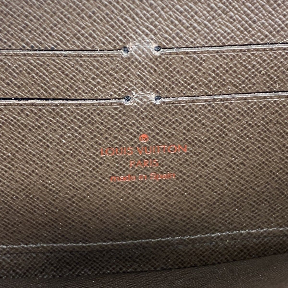Louis Vuitton Wallet Damier Zippy Ebene — view 4