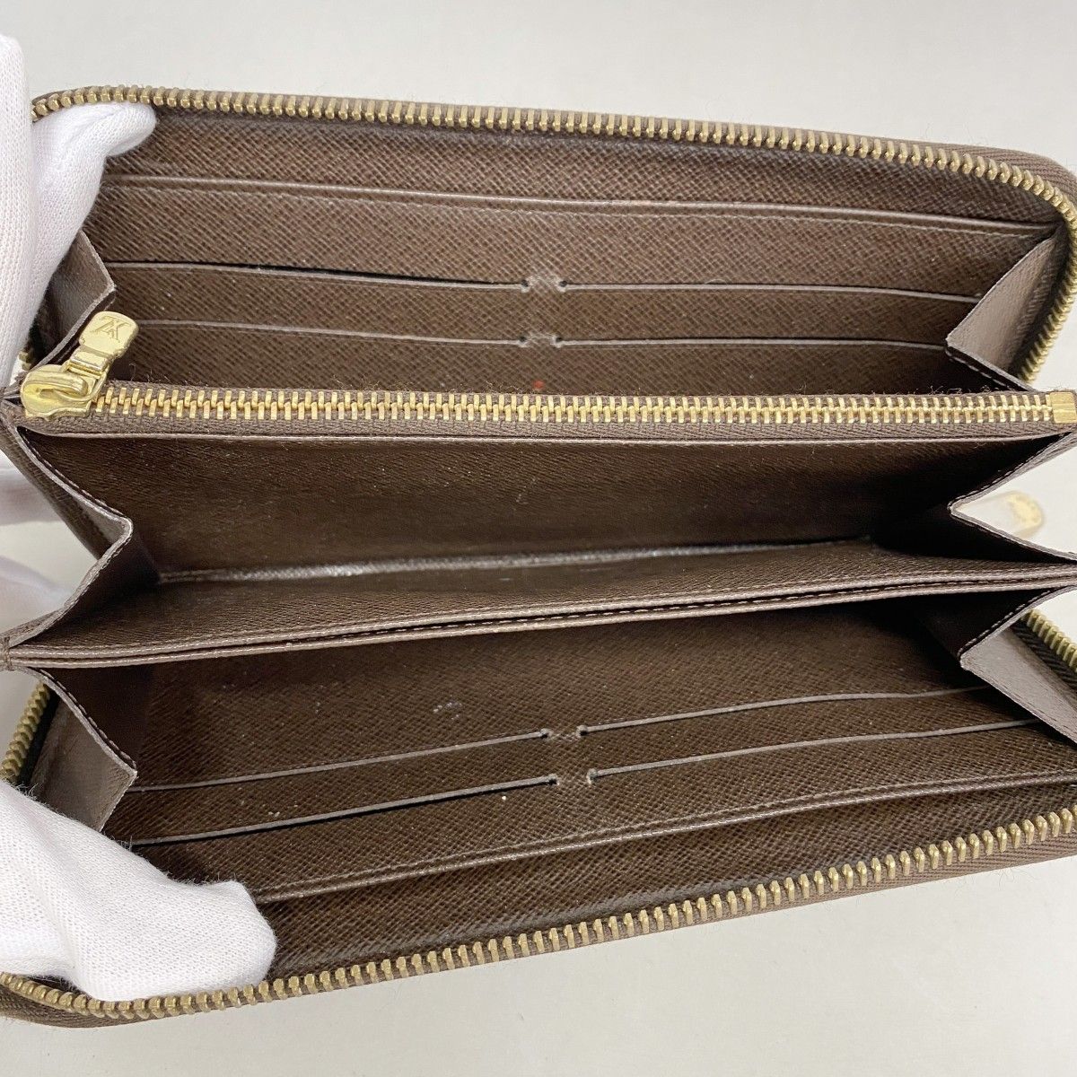 Louis Vuitton Wallet Damier Zippy Ebene — view 3