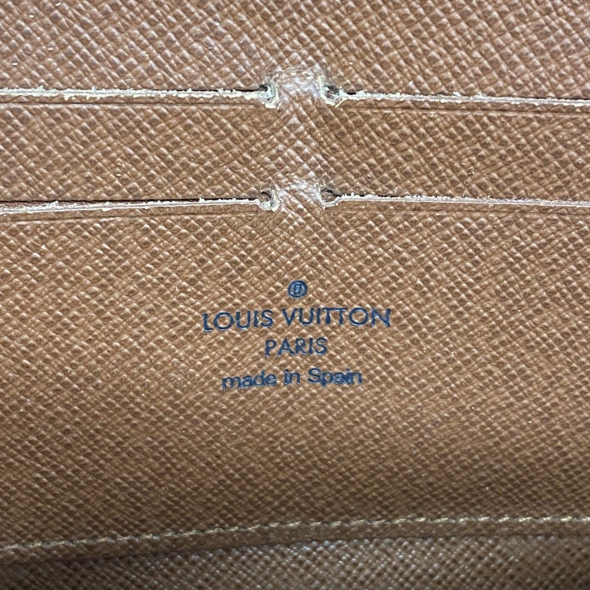 Louis Vuitton Wallet Monogram Zippy Brown — view 4
