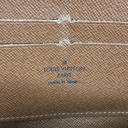 Louis Vuitton Wallet Monogram Zippy Brown — view 4
