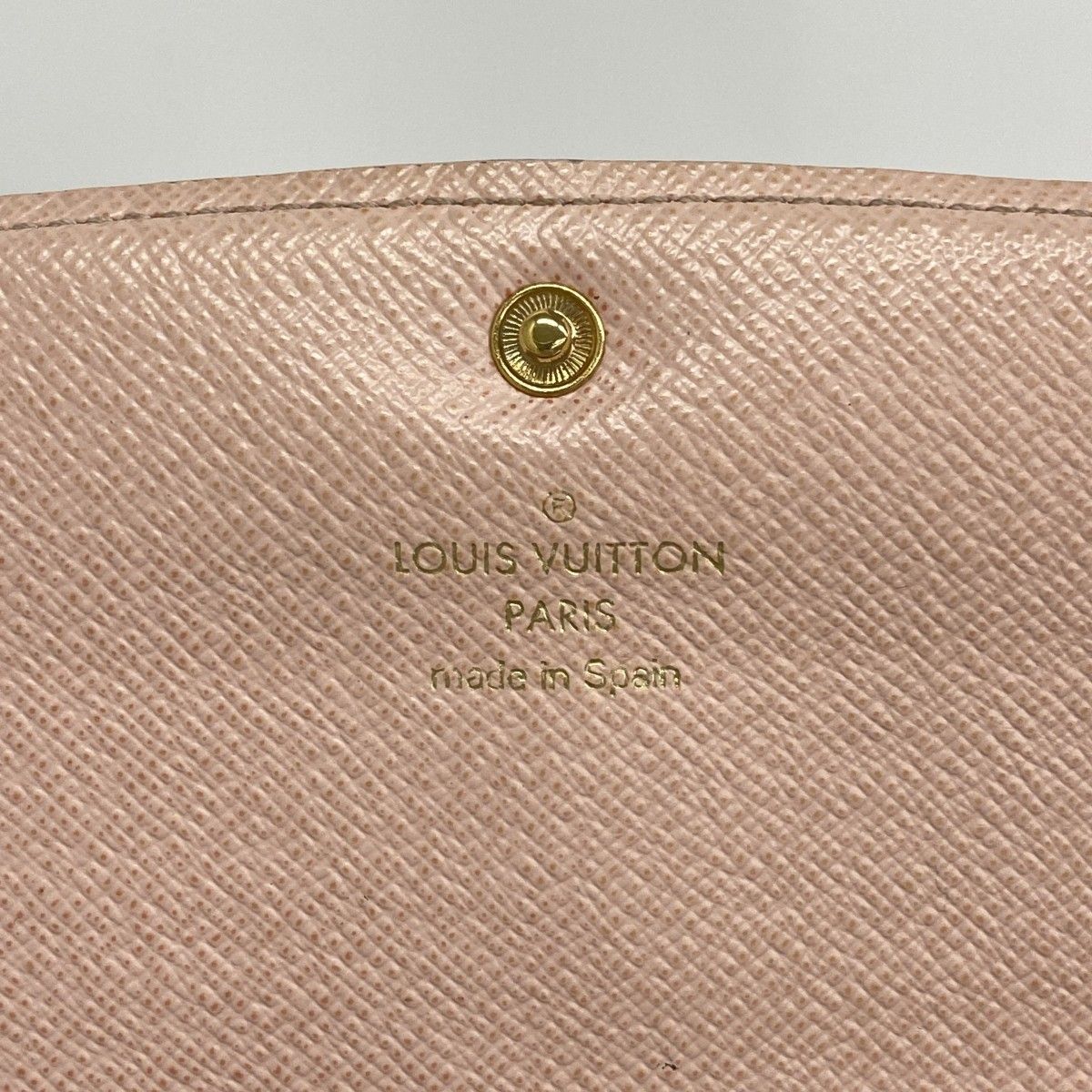 Louis Vuitton Wallet Monogram Portefeuille Emily Brown Rose Velours — view 4