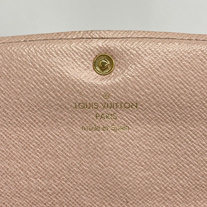 Louis Vuitton Wallet Monogram Portefeuille Emily Brown Rose Velours — view 4