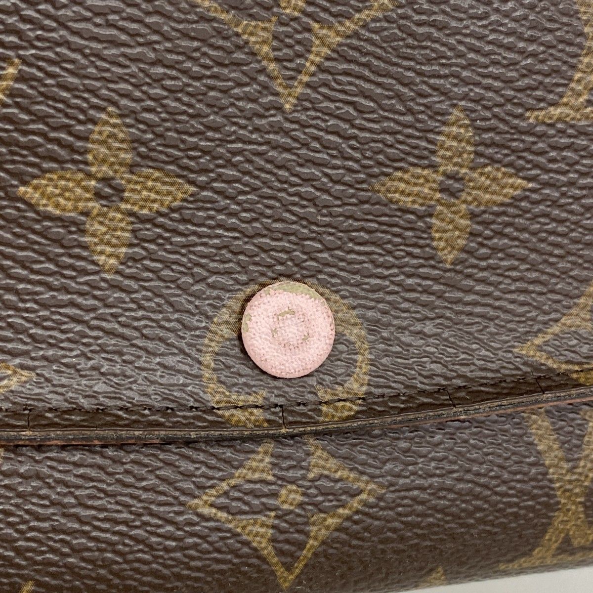 Louis Vuitton Wallet Monogram Portefeuille Emily Brown Rose Velours — view 8