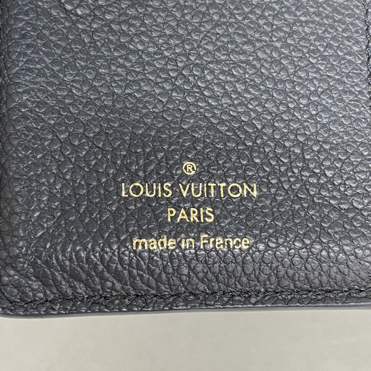 Louis Vuitton Wallet Monogram Empreinte Portefeuille Clair Noir — view 4