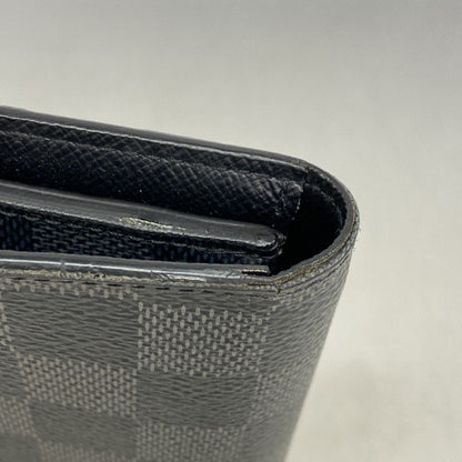 Louis Vuitton Wallet Damier Graphite Portefeuille Alexandre NM Black Gray — view 6