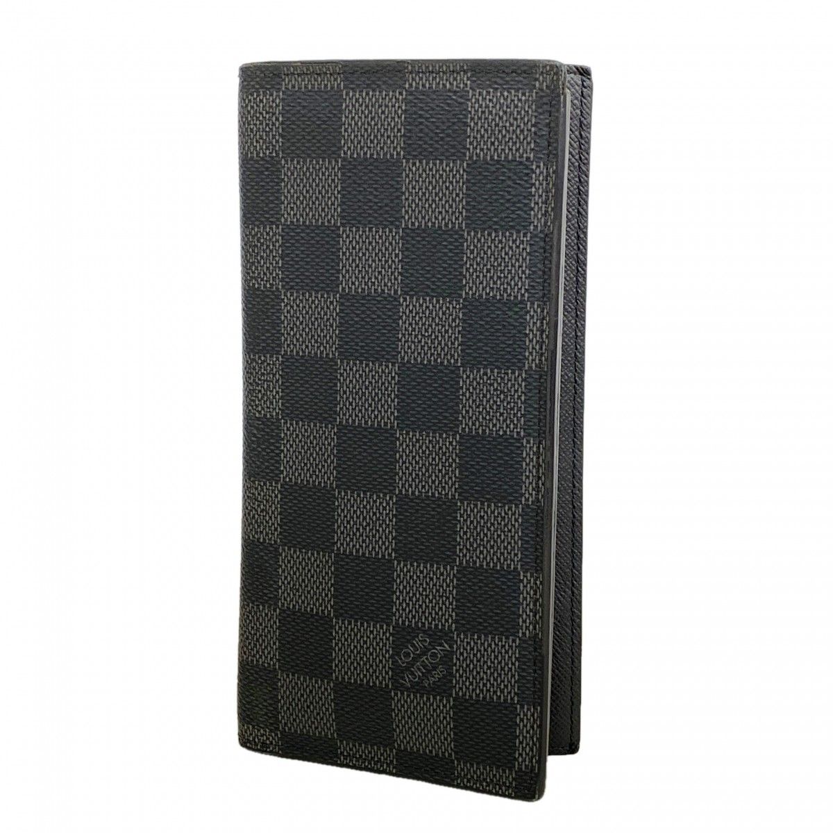 Louis Vuitton Wallet Damier Graphite Portefeuille Alexandre NM Black Gray