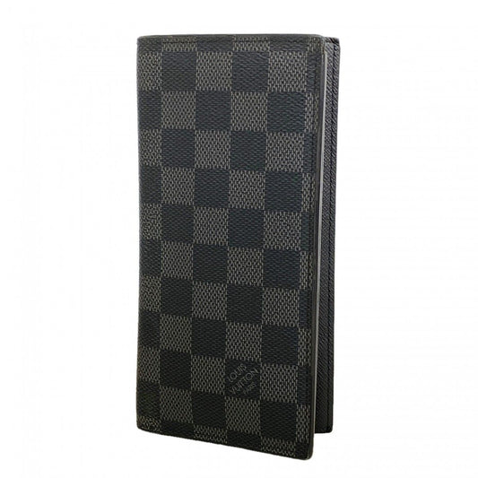 Louis Vuitton Wallet Damier Graphite Portefeuille Alexandre NM Black Gray