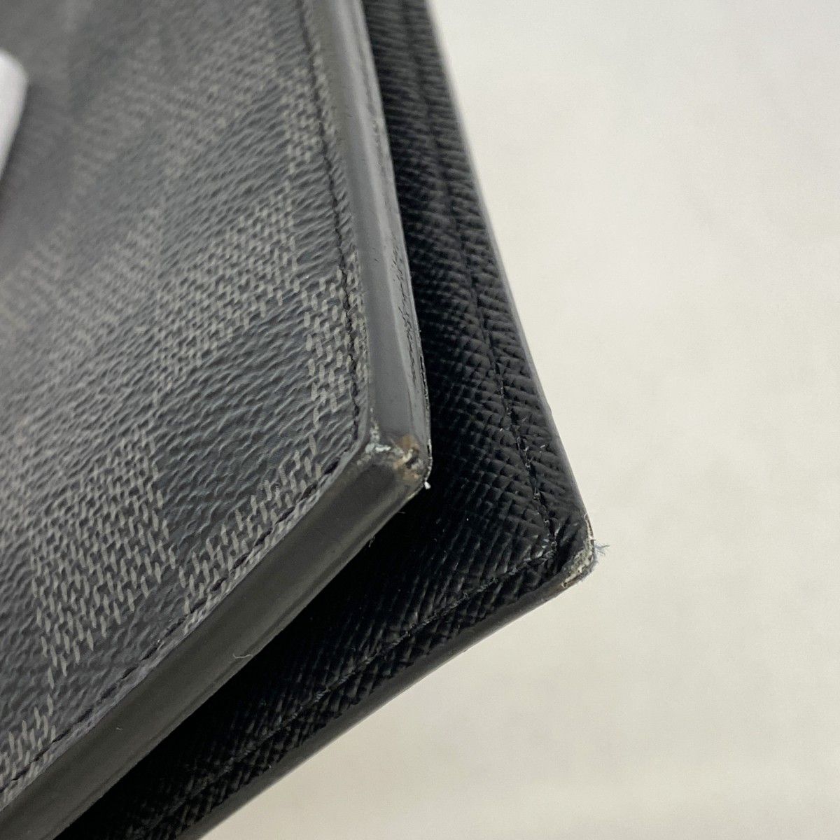 Louis Vuitton Wallet Damier Graphite Portefeuille Alexandre NM Black Gray — view 5