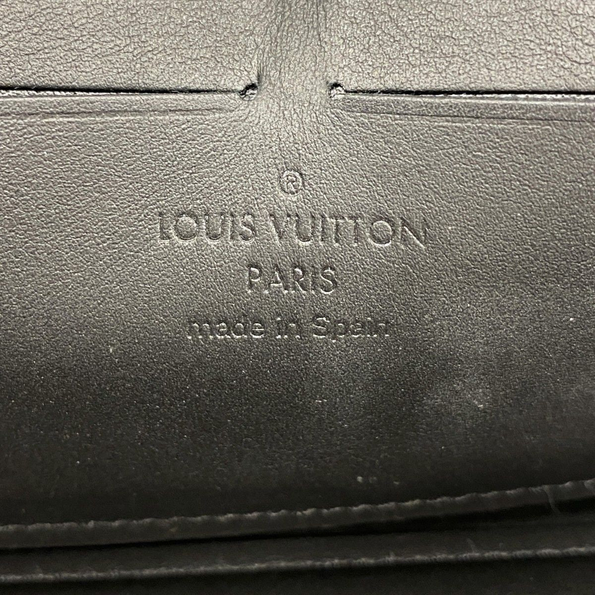 Louis Vuitton Wallet LV Aerogram Zippy Black — view 4