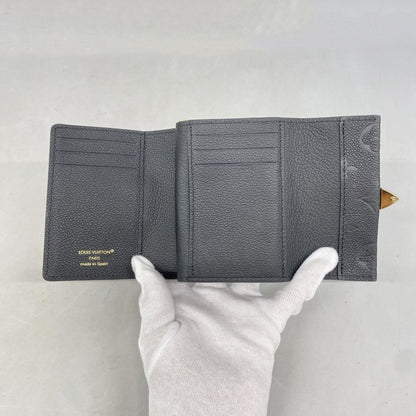 Louis Vuitton Trifold Wallet Monogram Empreinte Portefeuille Metis Noir — view 3