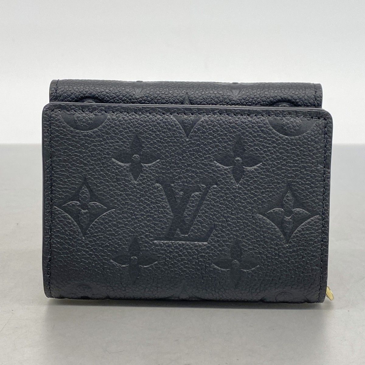 Louis Vuitton Trifold Wallet Monogram Empreinte Portefeuille Metis Noir — view 5