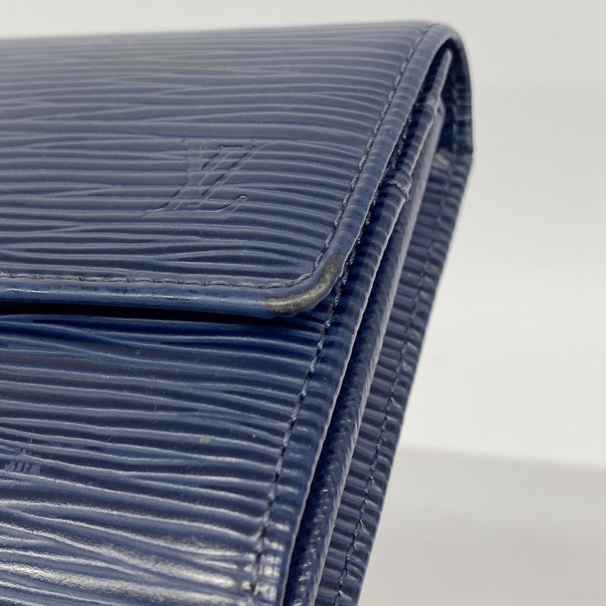 Louis Vuitton Wallet Epi Portefeuille Sarah Andigo Blue — view 7