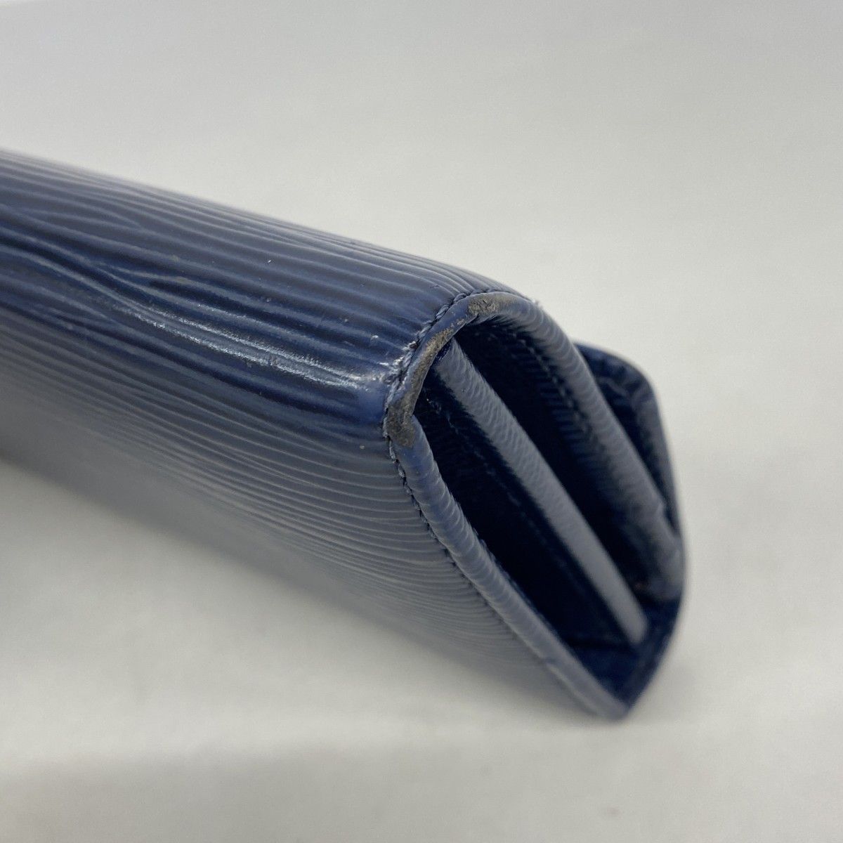 Louis Vuitton Wallet Epi Portefeuille Sarah Andigo Blue — view 6