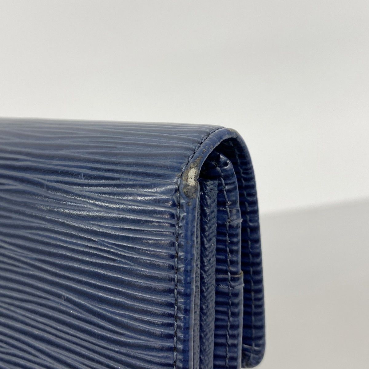 Louis Vuitton Wallet Epi Portefeuille Sarah Andigo Blue — view 5