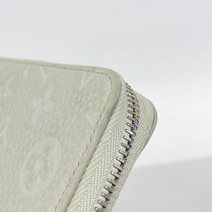 Louis Vuitton Wallet Taurillon Zippy Vertical Mineral Gray — view 6