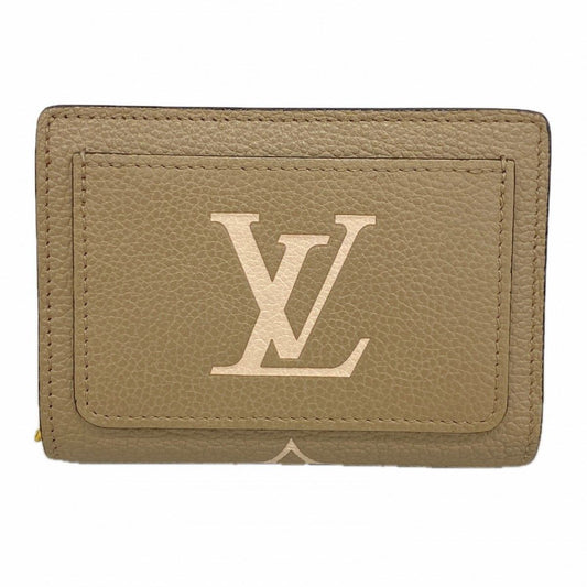 Louis Vuitton Wallet Monogram Empreinte Bicolor Portefeuille Clair Tourtelle
