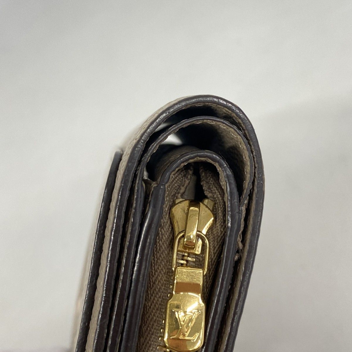 Louis Vuitton Wallet Monogram Empreinte Bicolor Portefeuille Clair Tourtelle — view 5