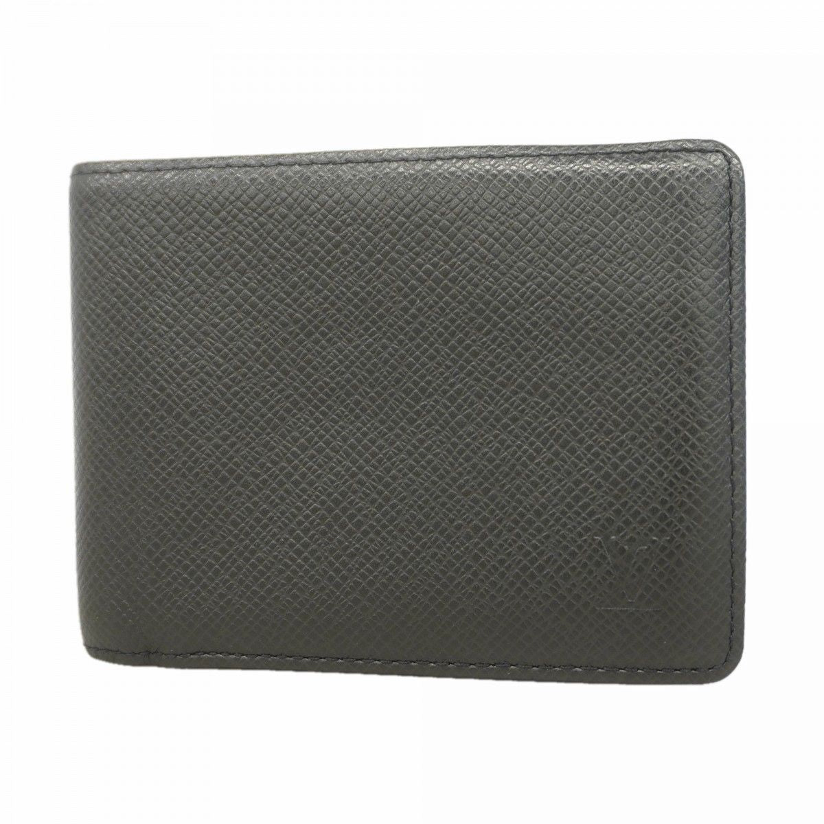 Louis Vuitton Billfold Taiga Portobier 3 Vole Ardoise Wallet