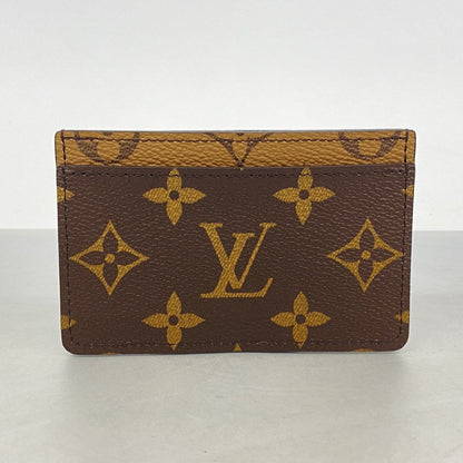 Louis Vuitton Card Case Monogram Reverse Holder Sample Brown — view 6