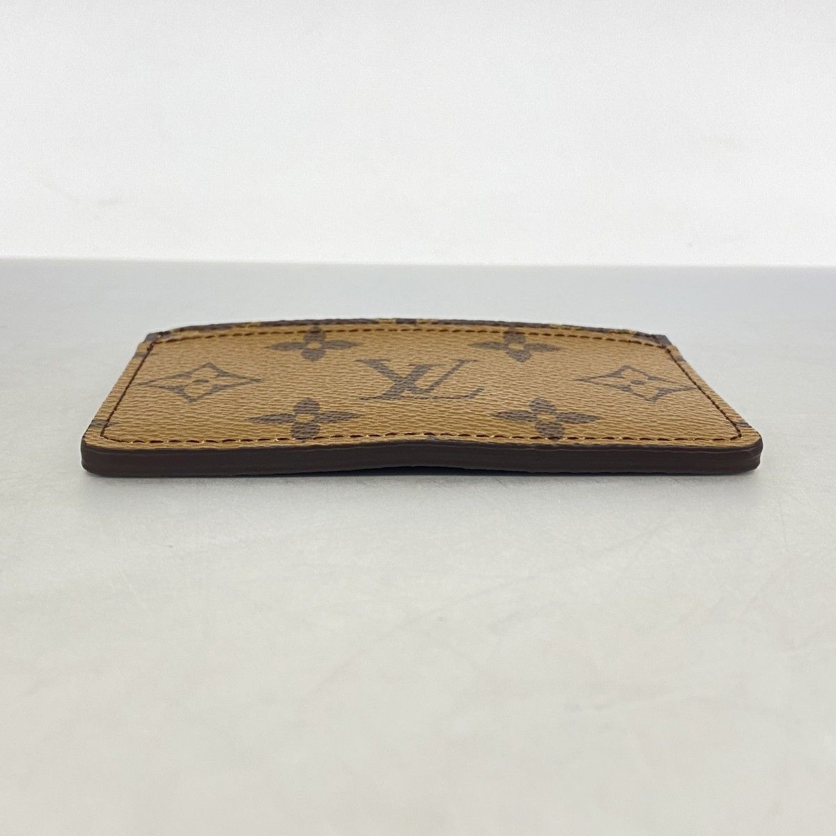 Louis Vuitton Card Case Monogram Reverse Holder Sample Brown — view 2