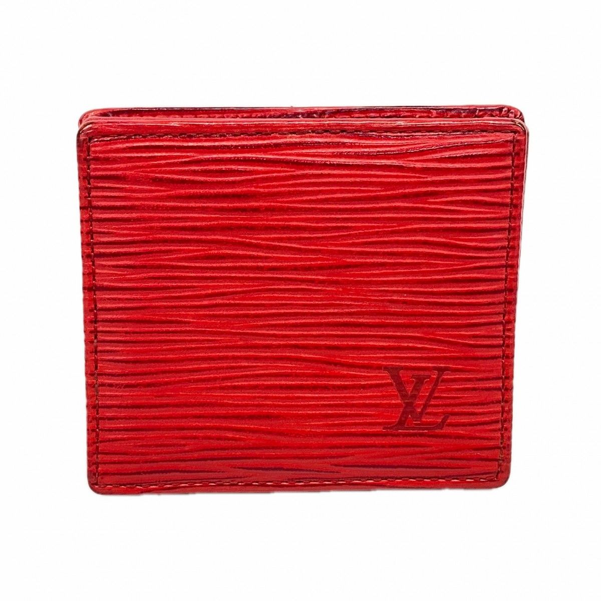 Louis Vuitton Coin Case Epi Porte Moneboite Castilian