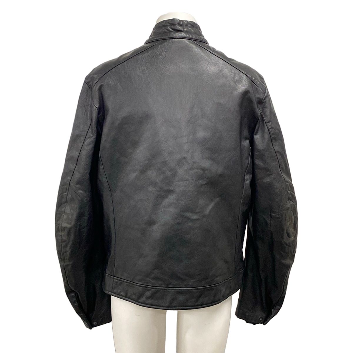 Prada Sport Rider's Jacket 50 M Black Long Sleeve Zip Up Single Autumn Winter — view 2