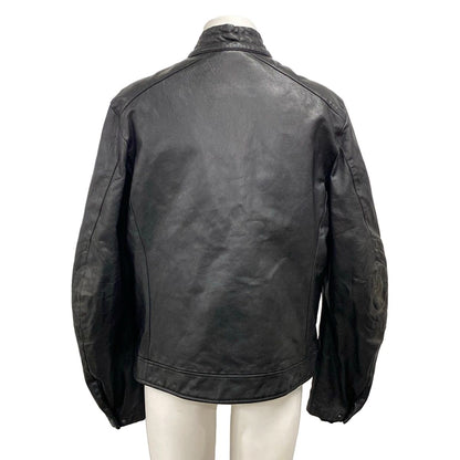 Prada Sport Rider's Jacket 50 M Black Long Sleeve Zip Up Single Autumn Winter — view 2