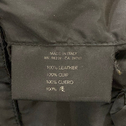 Prada Sport Rider's Jacket 50 M Black Long Sleeve Zip Up Single Autumn Winter — view 4