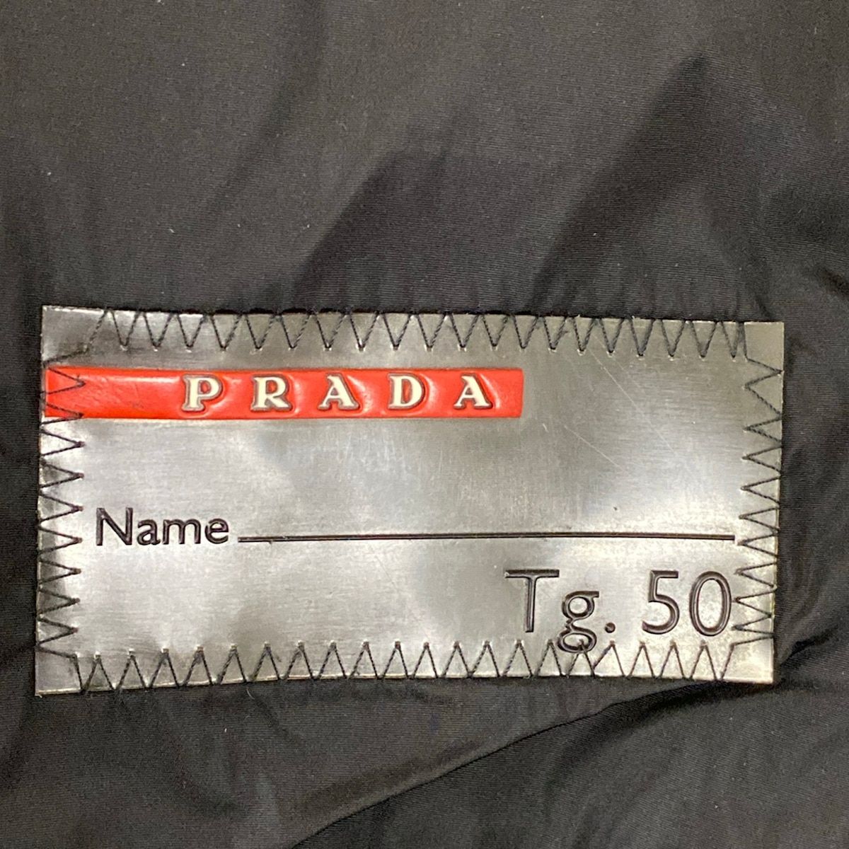 Prada Sport Rider's Jacket 50 M Black Long Sleeve Zip Up Single Autumn Winter — view 5