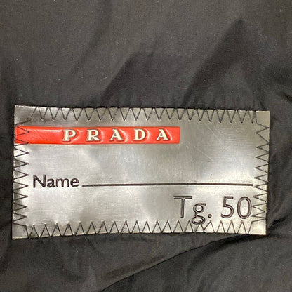 Prada Sport Rider's Jacket 50 M Black Long Sleeve Zip Up Single Autumn Winter — view 5