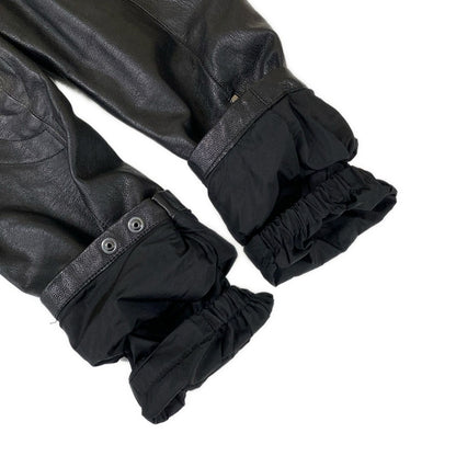 Prada Sport Rider's Jacket 50 M Black Long Sleeve Zip Up Single Autumn Winter — view 7