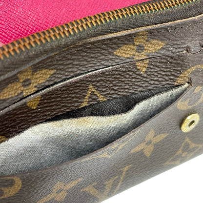 Louis Vuitton Wallet Monogram Portefeuille Emily Hot Pink — view 7