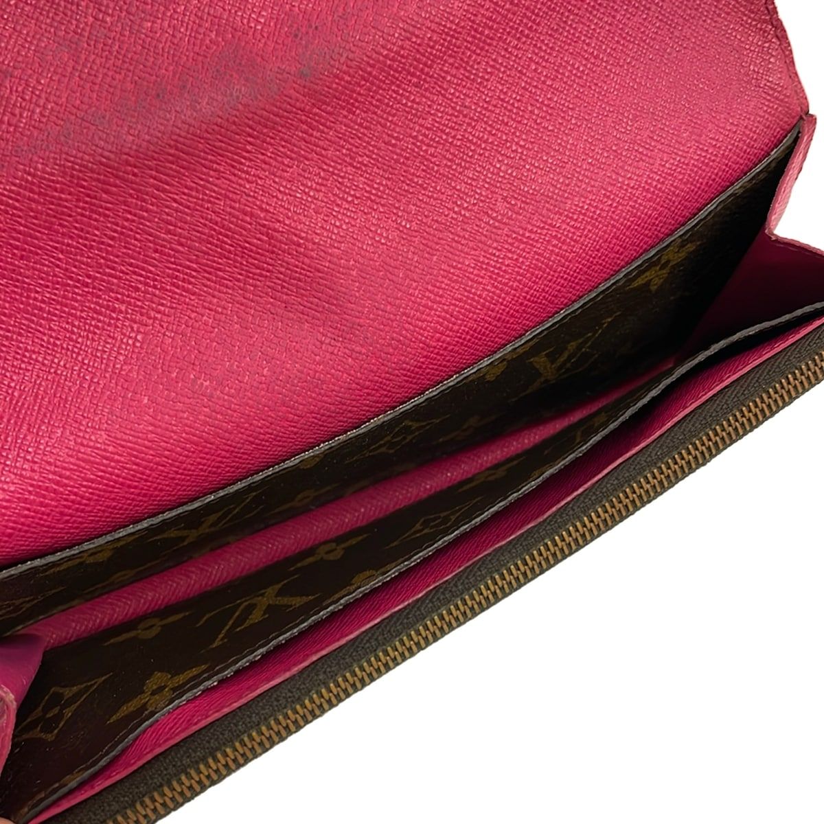 Louis Vuitton Wallet Monogram Portefeuille Emily Hot Pink — view 4