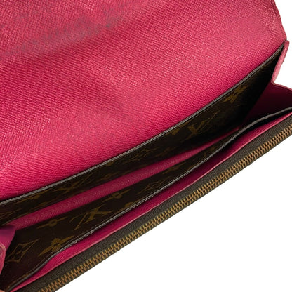 Louis Vuitton Wallet Monogram Portefeuille Emily Hot Pink — view 4