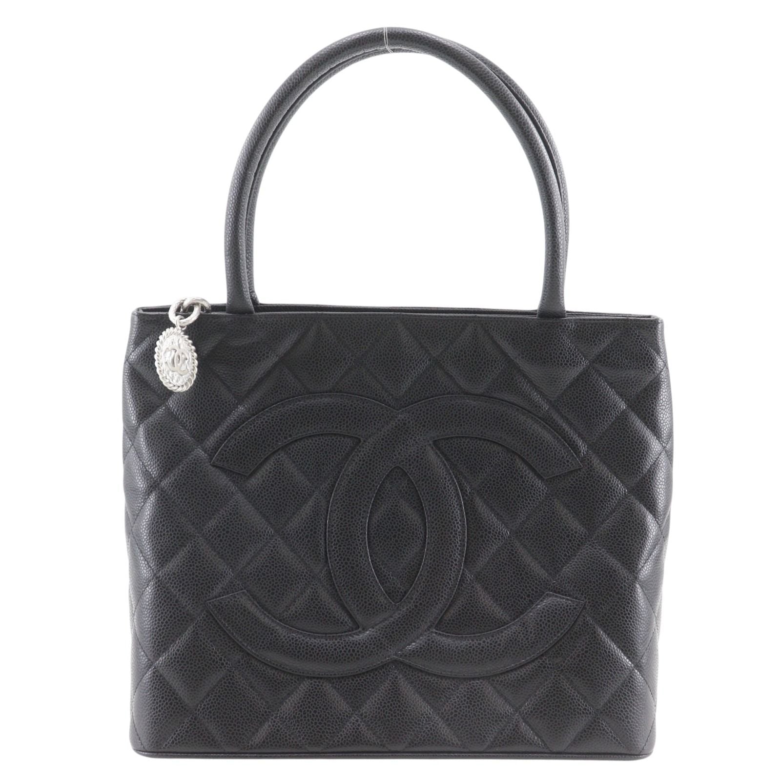 Chanel Reissue Tote Caviar Leather Black