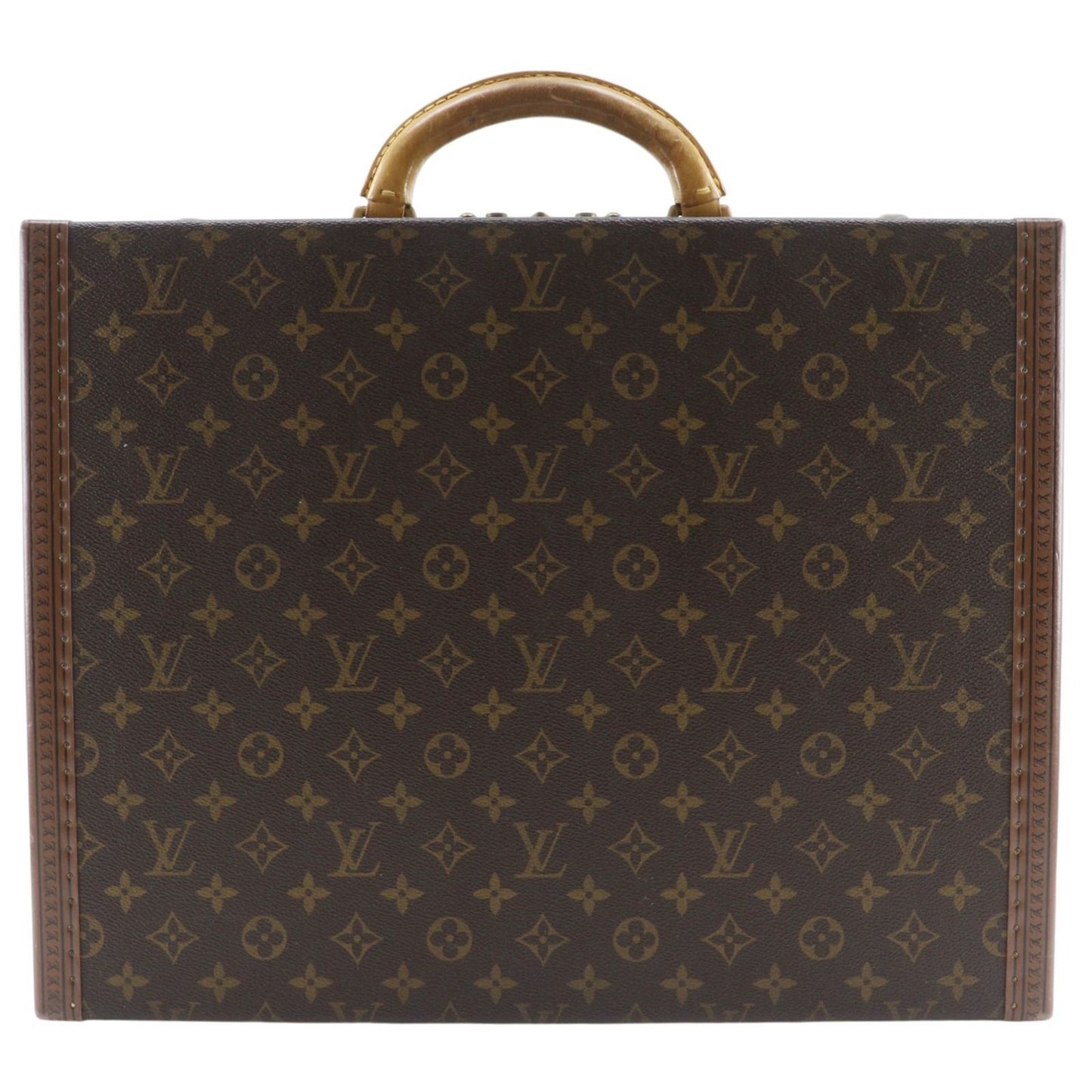 Louis Vuitton President Monogram Canvas Brown Trunk