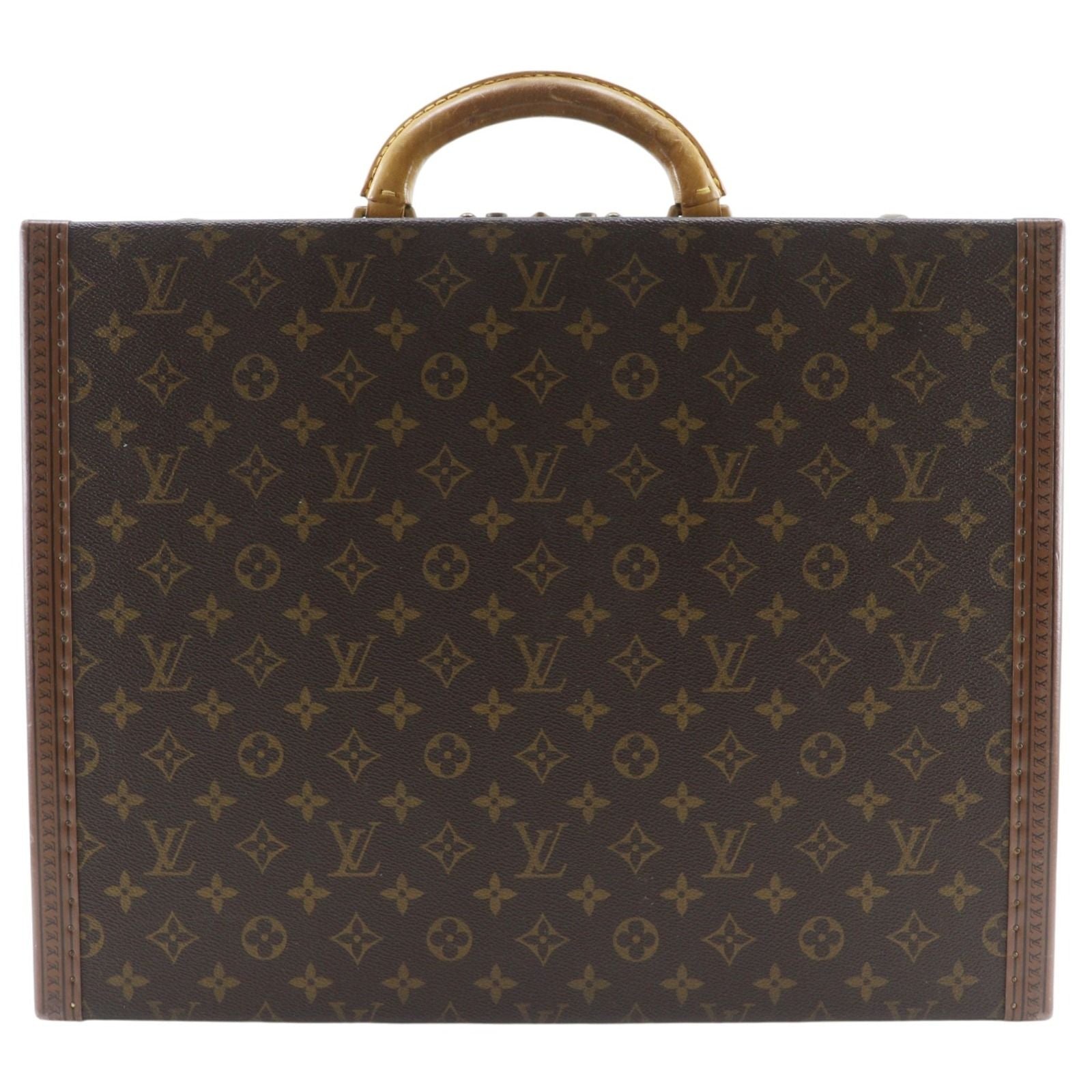 Louis Vuitton President Monogram Canvas Brown Trunk