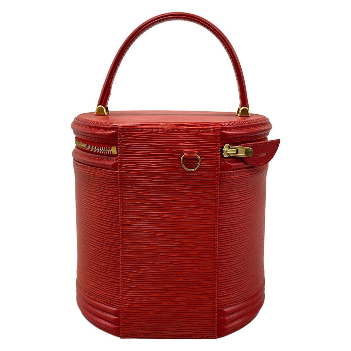 Louis Vuitton Vanity Bag Epi Cannes Castilian Red Leather — view 3