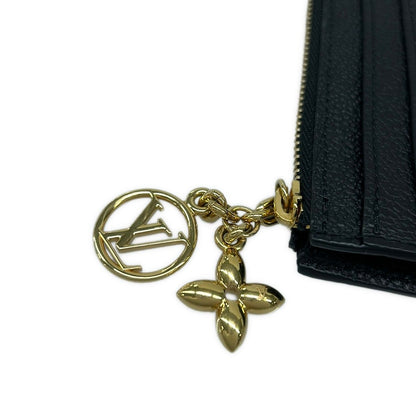 Louis Vuitton Coin Case Monogram Empreinte Card Holder Flora Noir Leather — view 6