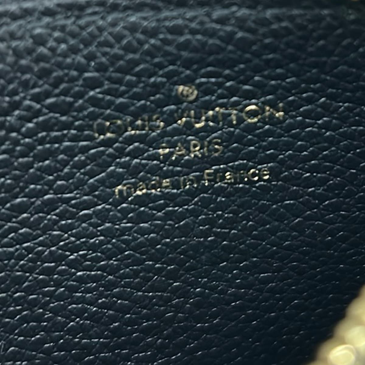 Louis Vuitton Coin Case Monogram Empreinte Card Holder Flora Noir Leather — view 4
