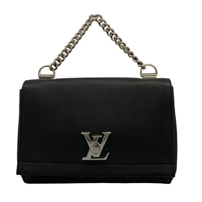 Louis Vuitton Handbag Lockme Iibb Noir Leather